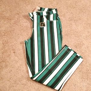 New Striped jeggings
